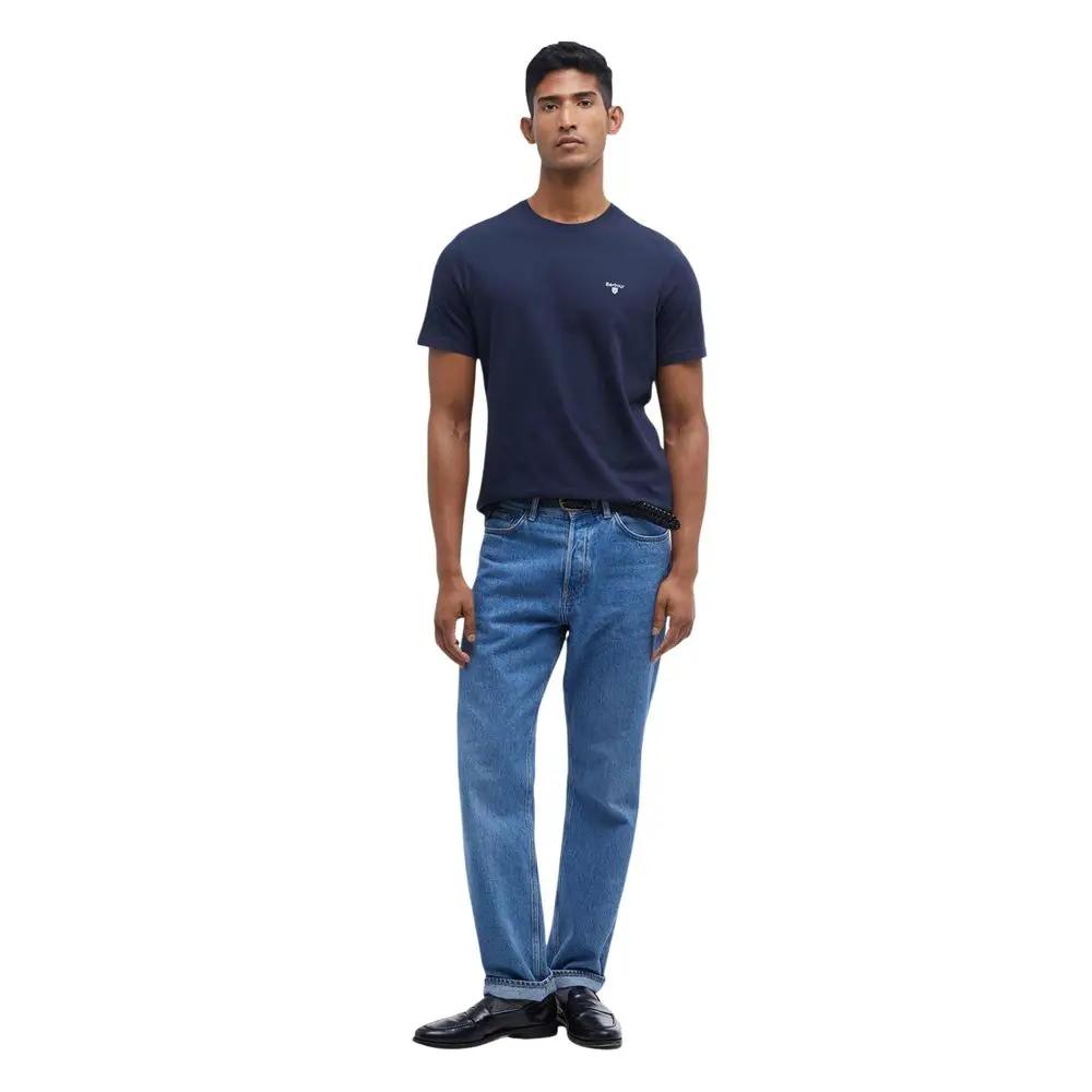 Barbour Barbour Blue Cotton T-Shirt