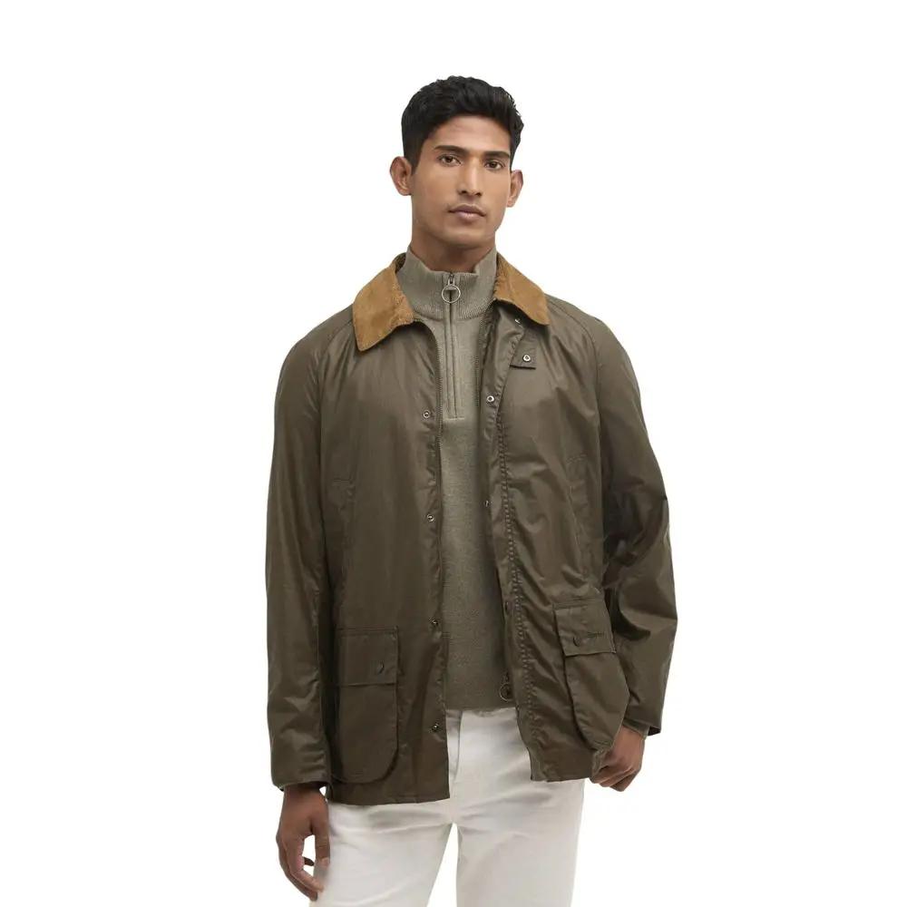 Barbour Barbour Green Cotton Full-Length Jacket