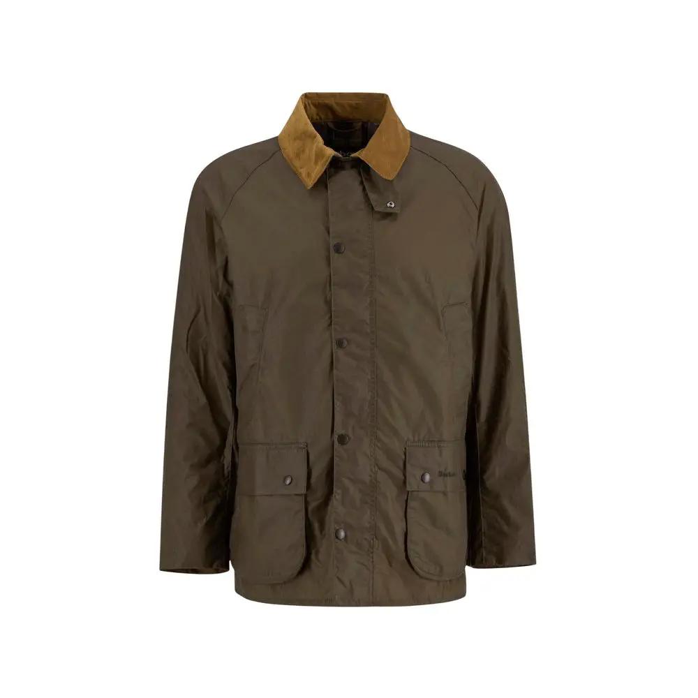 Barbour Barbour Green Cotton Full-Length Jacket