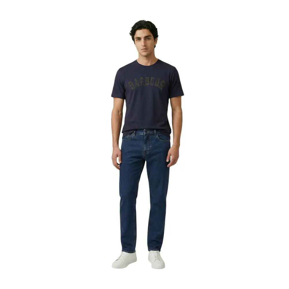 Barbour Blue Cotton T-Shirt