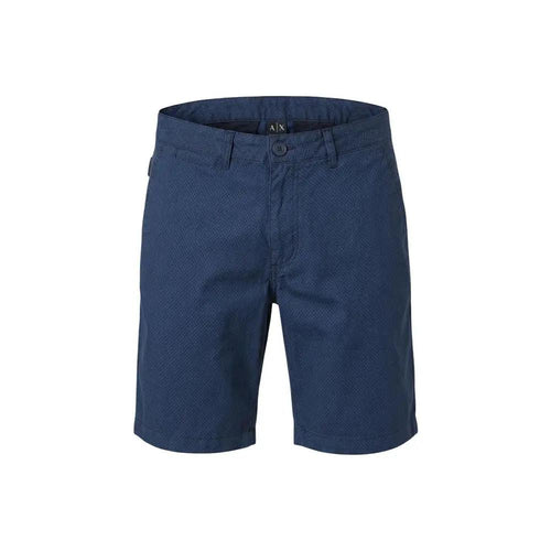 Shorts en coton bleu Armani Exchange