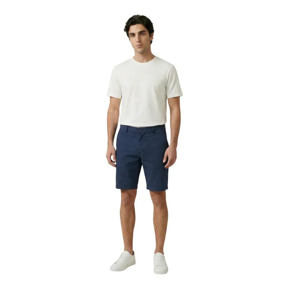 Armani Exchange Armani Exchange Blue Cotton Shorts