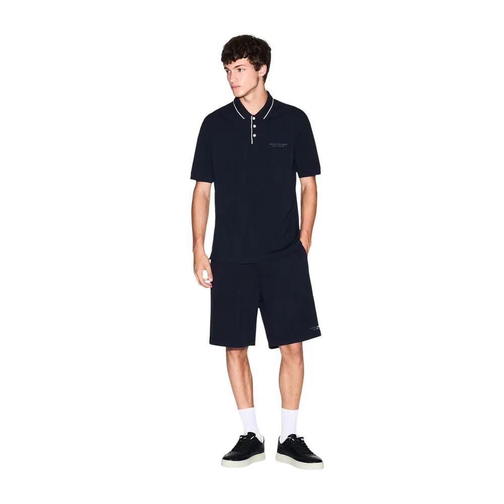 Armani Exchange Armani Exchange Blue Cotton Knee Length