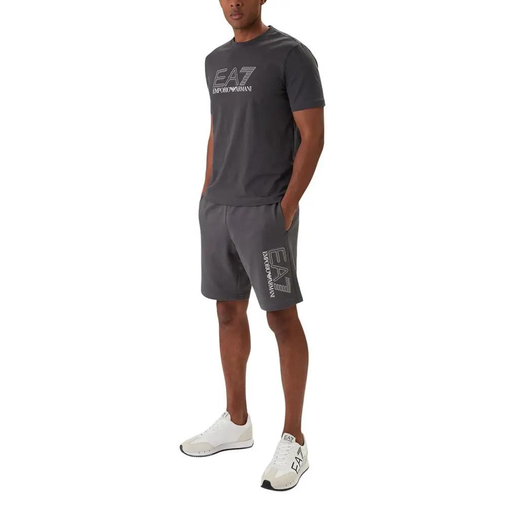 Short Bermuda EA7 Emporio Armani en Coton Gris