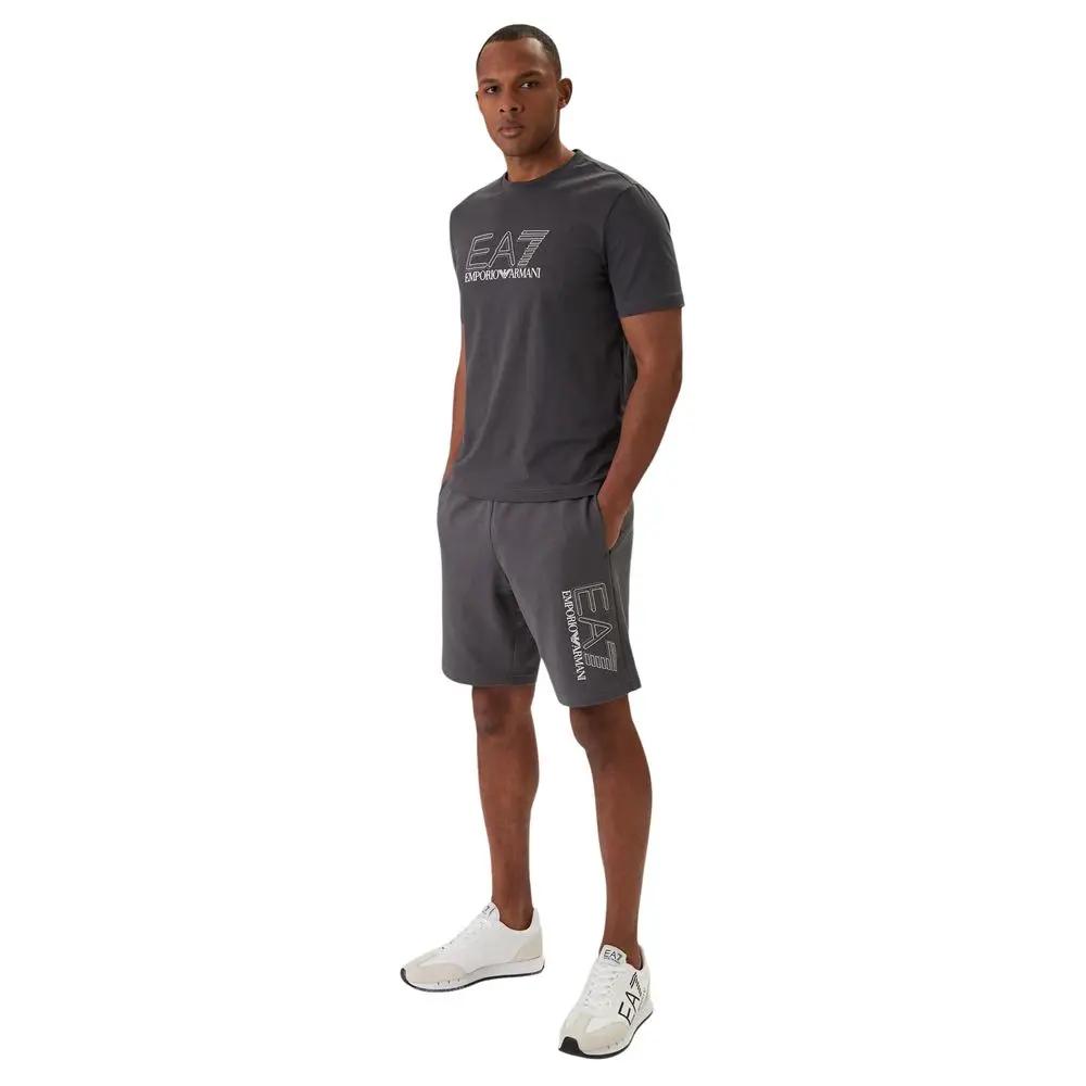 Short Bermuda EA7 Emporio Armani en Coton Gris