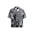Versace Versace Black Silk Shortsleeve Shirt