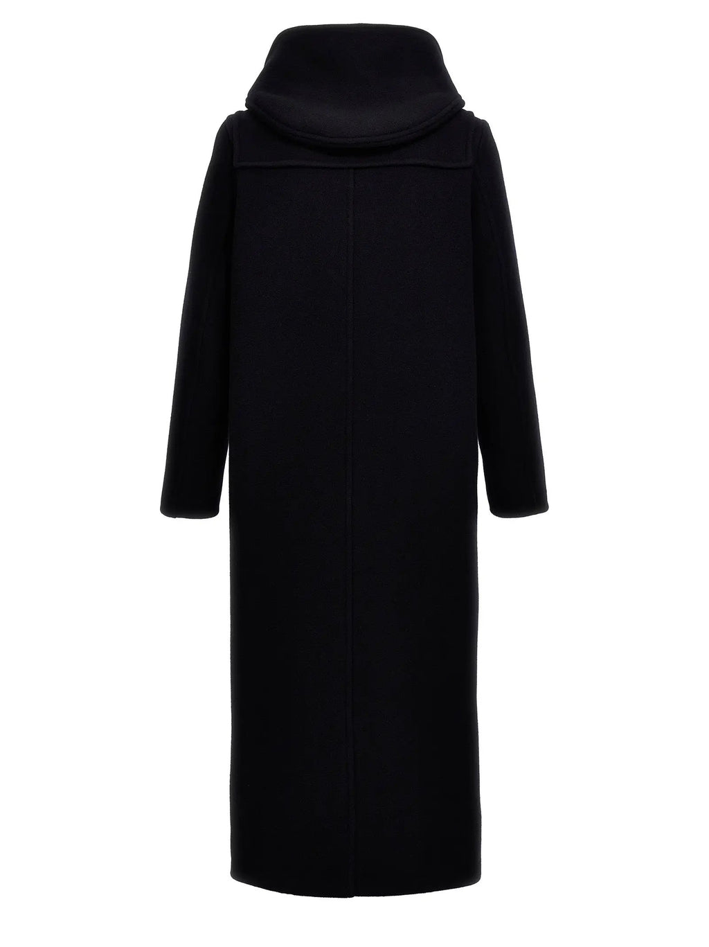 Manteau en laine bleu Prada