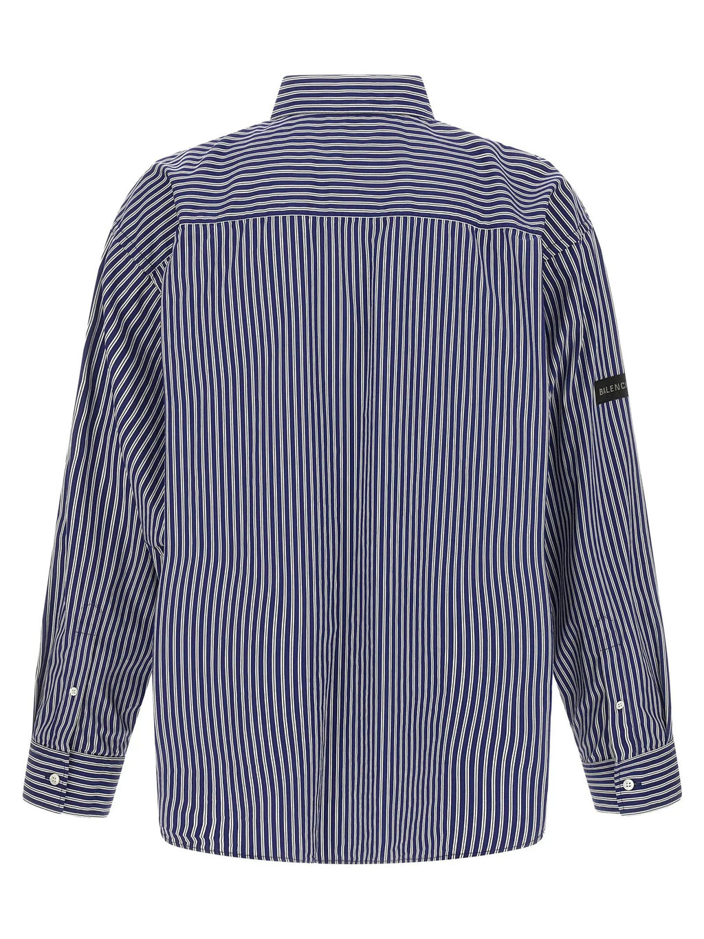 Balenciaga Blue Cotton Blouse