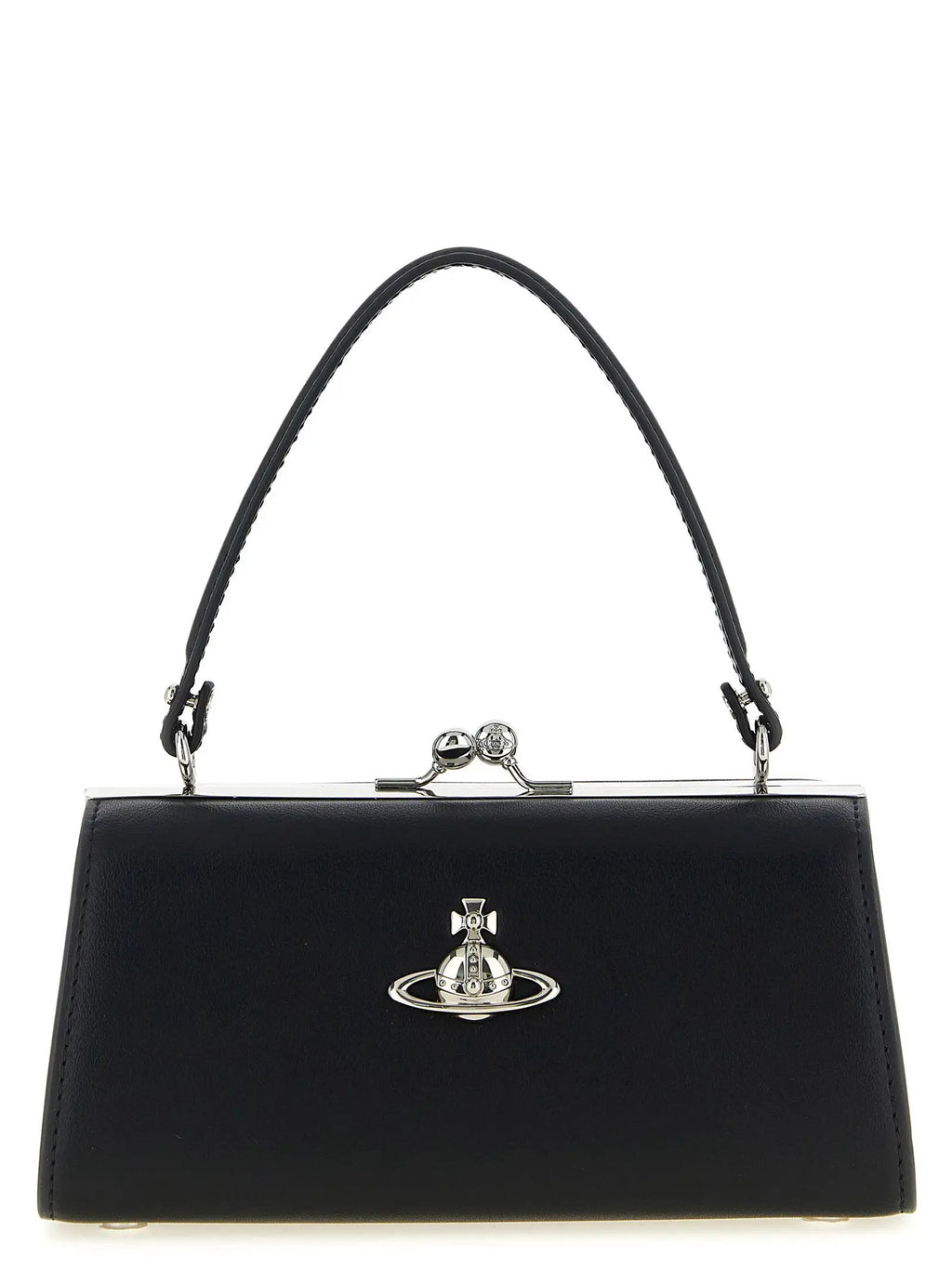 Sac à main en polyester noir Vivienne Westwood