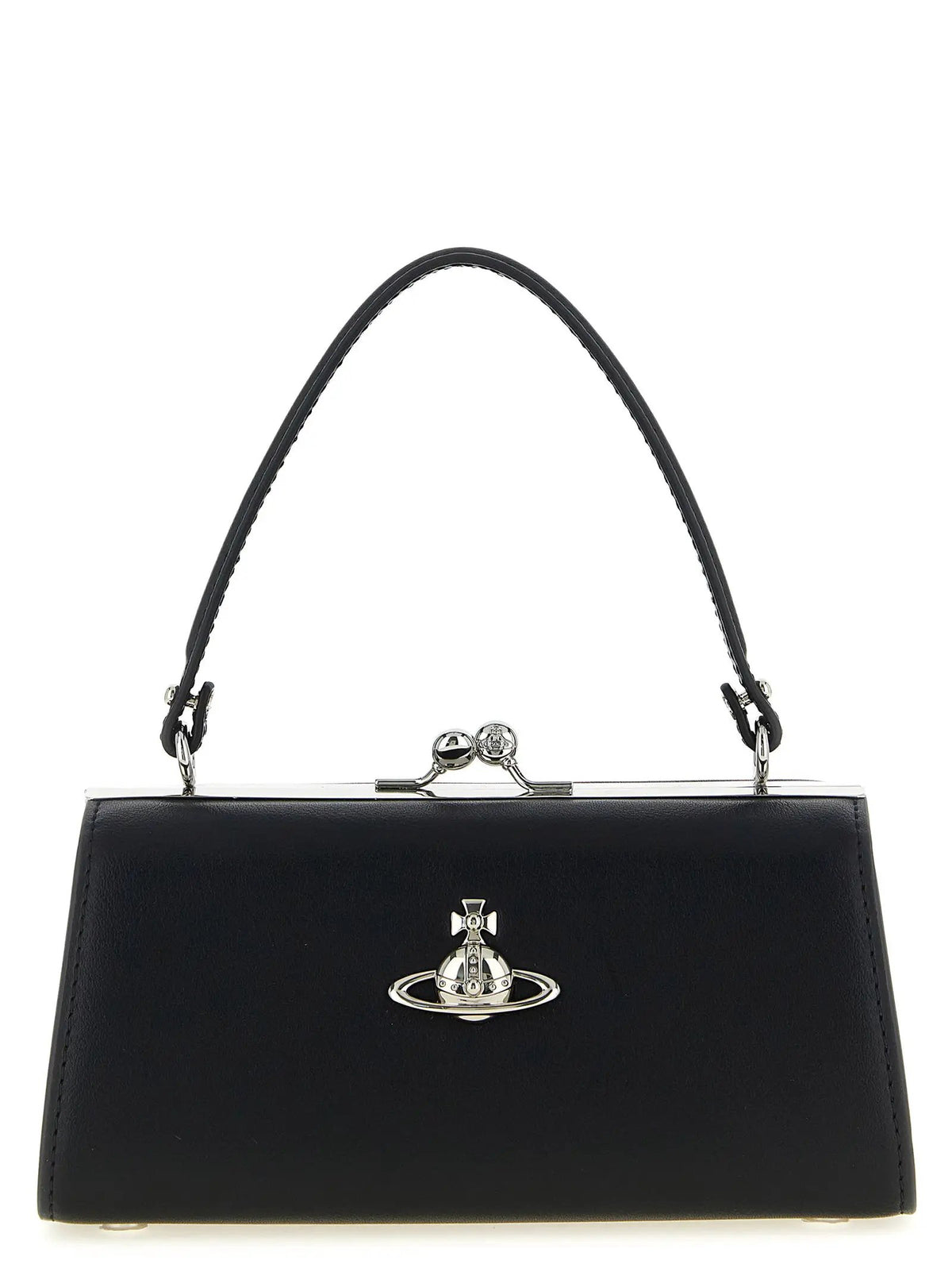 Sac à main en polyester noir Vivienne Westwood