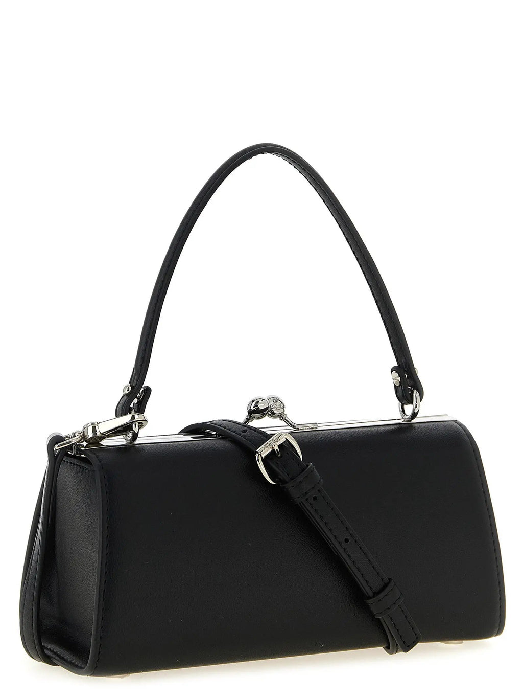 Sac à main en polyester noir Vivienne Westwood
