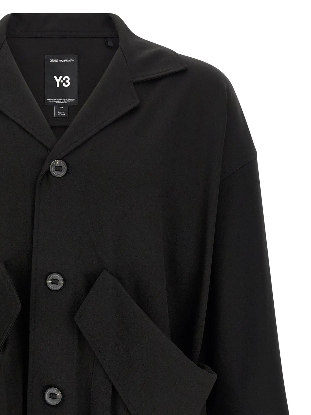 Blazer en laine noir Y-3