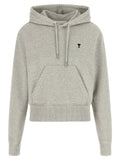 Ami Paris Gray Cotton Sweatshirt