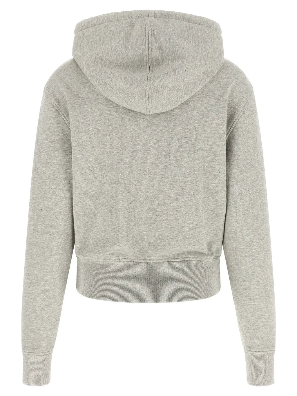 Ami Paris Gray Cotton Sweatshirt