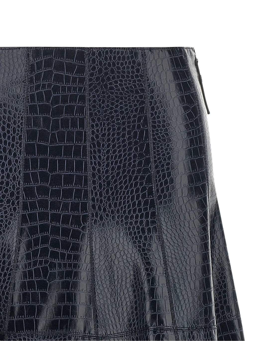 PINKO Jupe midi en viscose bleue