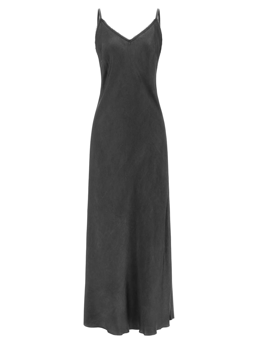 Robe longue en viscose noire PINKO