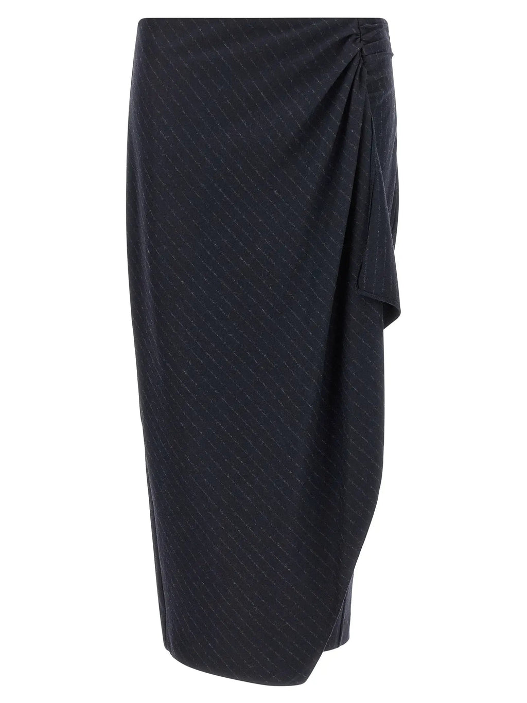 Mini-jupe en polyester bleue PINKO