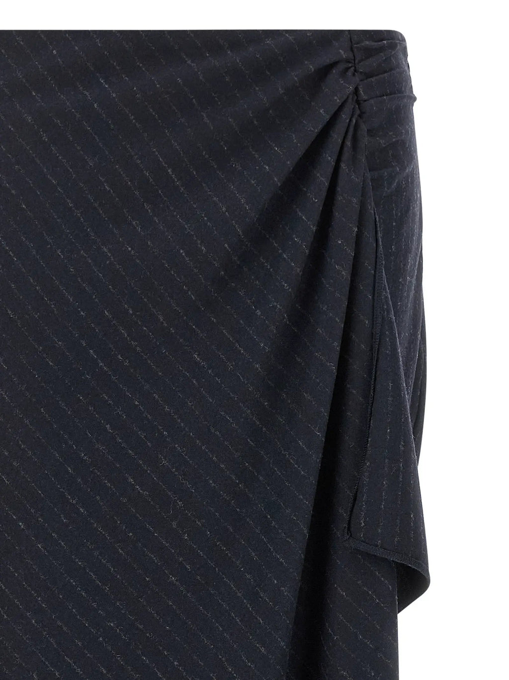 Mini-jupe en polyester bleue PINKO