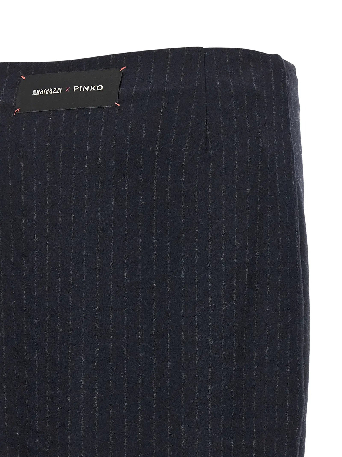Mini-jupe en polyester bleue PINKO