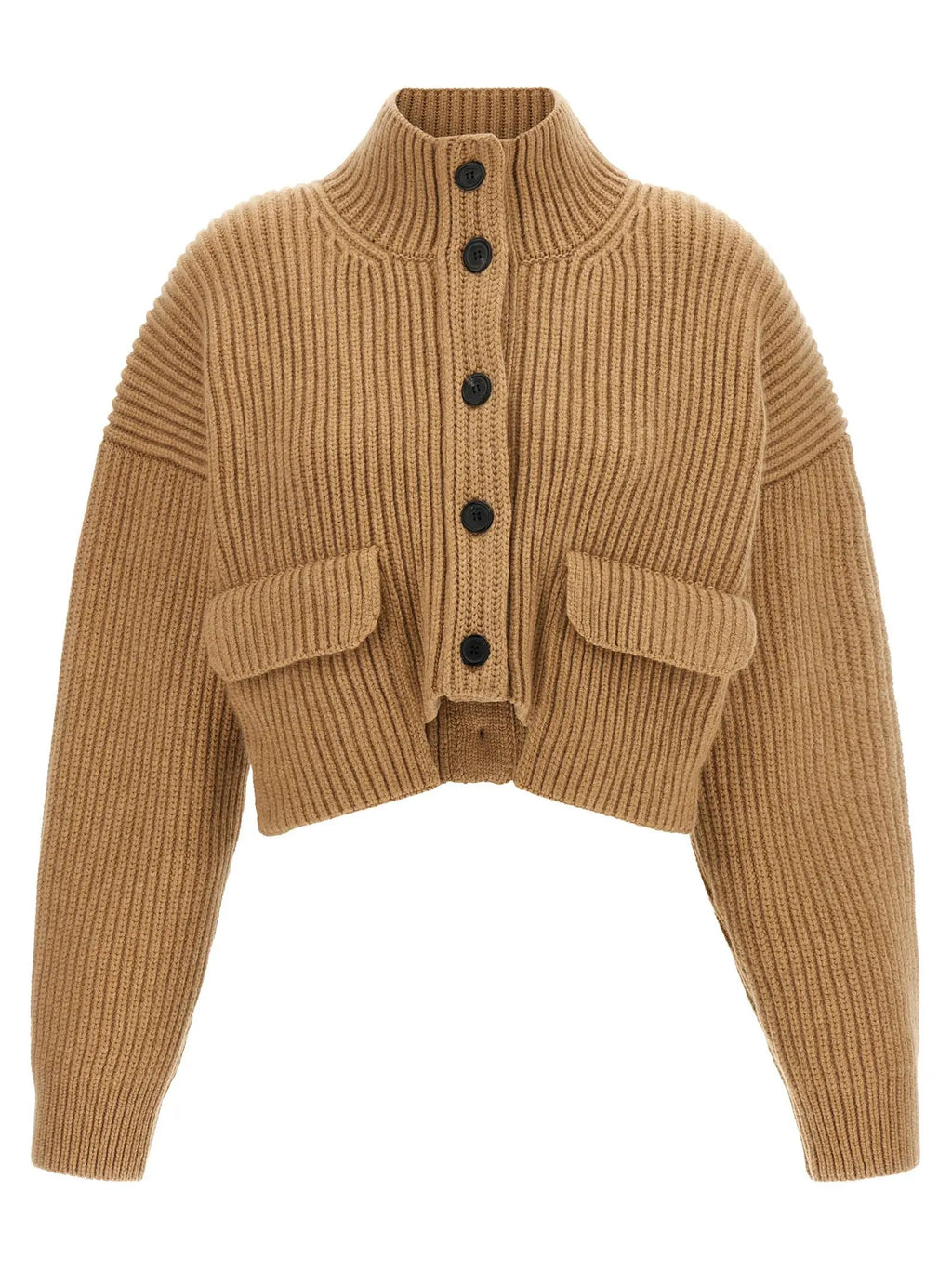 Cardigan en cachemire beige Khaite