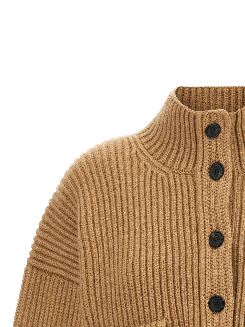 Cardigan en cachemire beige Khaite