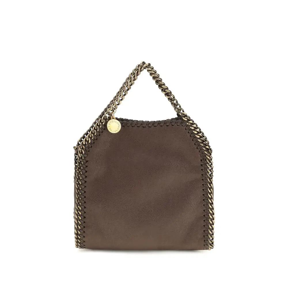 Sac à bandoulière en cuir suédé marron Stella McCartney