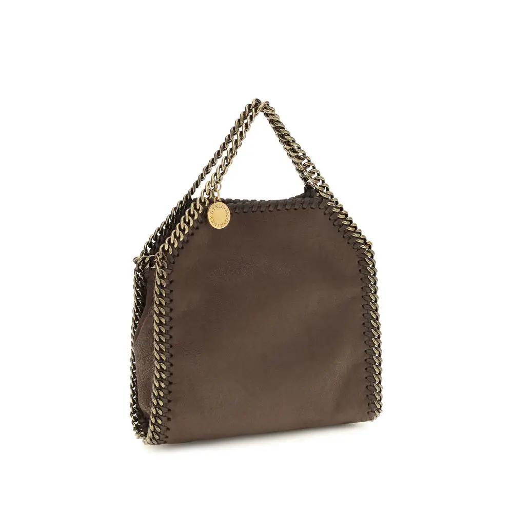 Stella McCartney Stella McCartney Brown Suede Leather Shoulder Bag