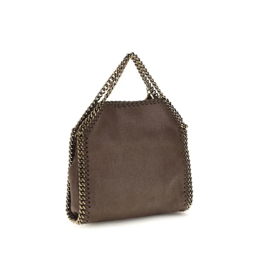 Sac à bandoulière en cuir suédé marron Stella McCartney