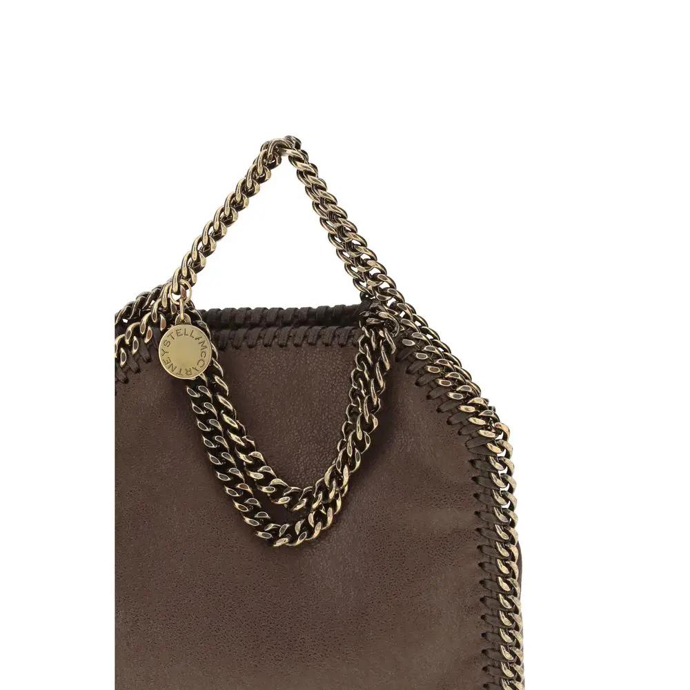 Sac à bandoulière en cuir suédé marron Stella McCartney