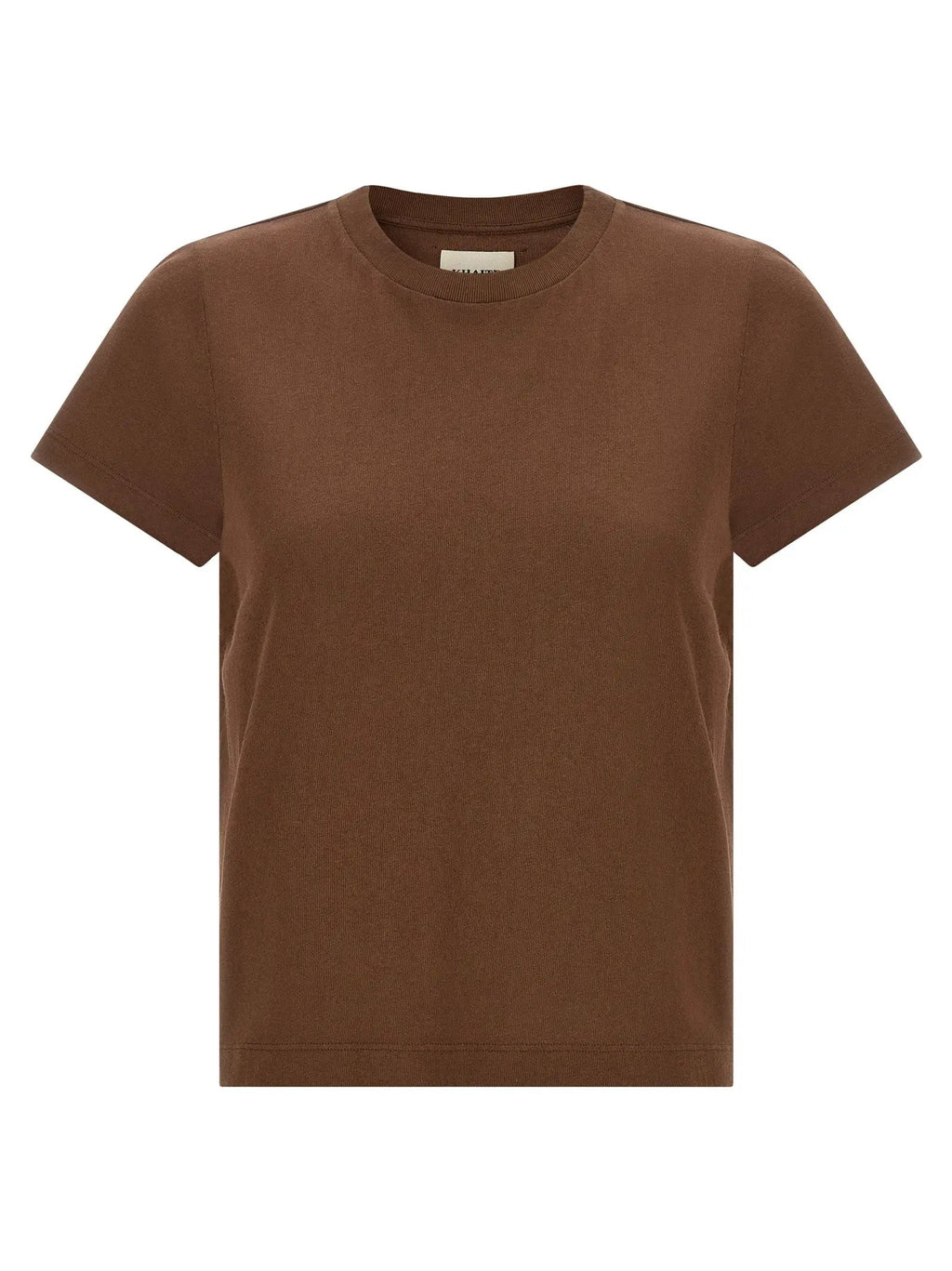 Khaite Khaite Brown Cotton T-Shirt