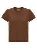 Khaite Khaite Brown Cotton T-Shirt