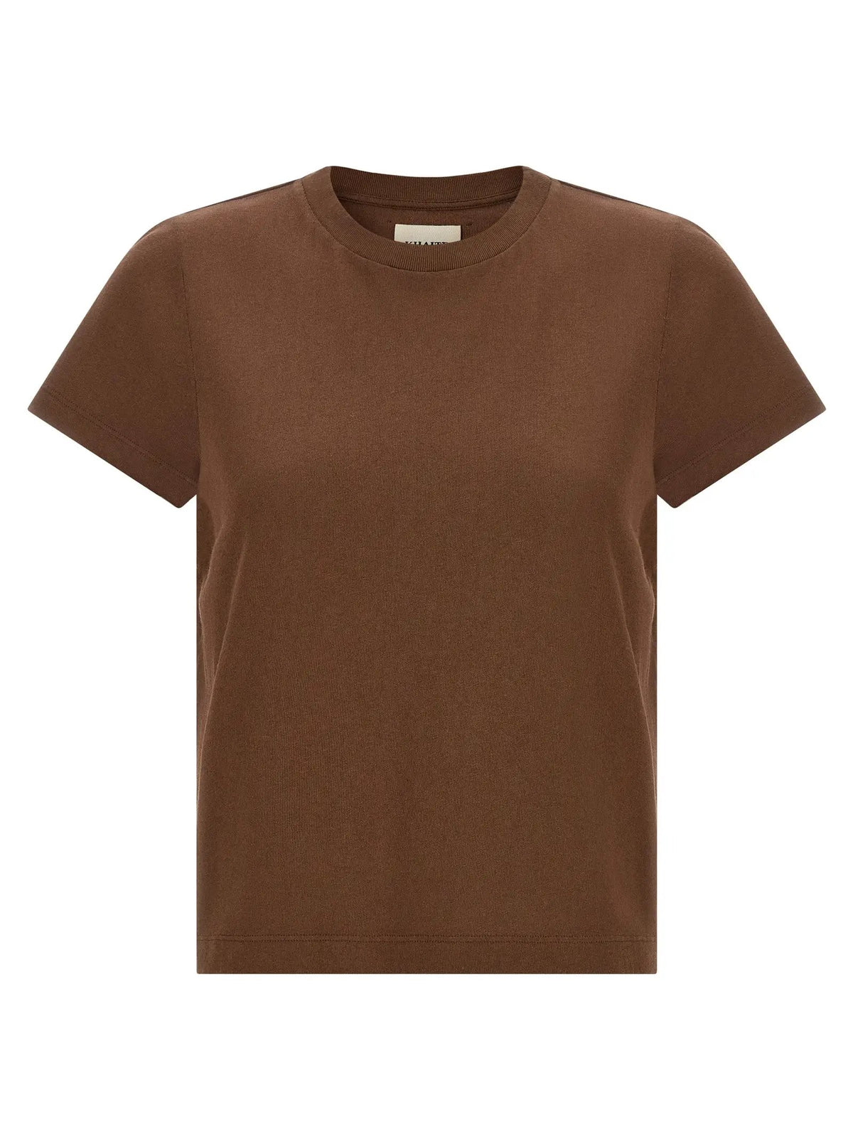 Khaite Khaite Brown Cotton T-Shirt