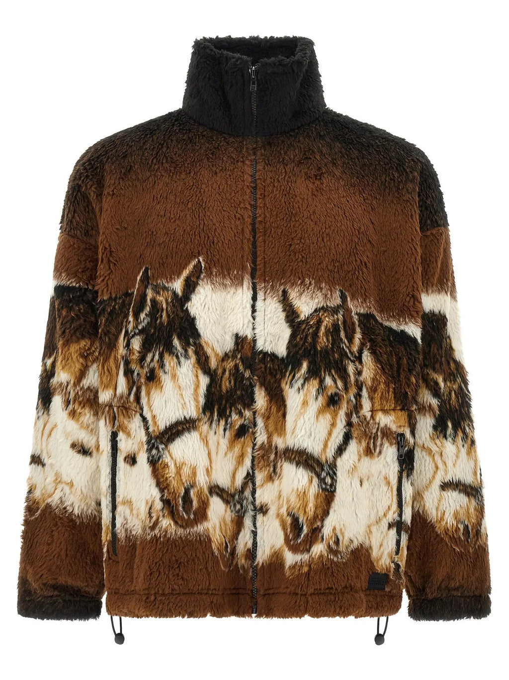 MM6 Maison Margiela Sweatshirt en polyéthylène marron