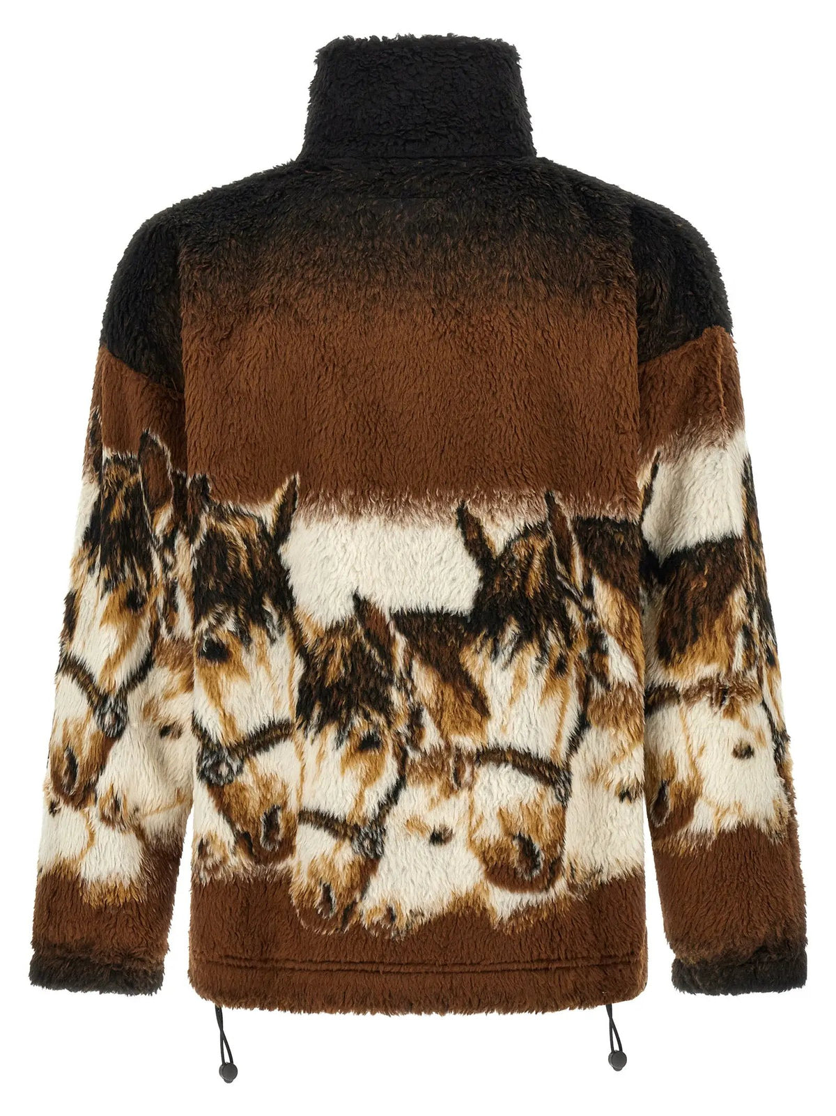 MM6 Maison Margiela Sweatshirt en polyéthylène marron