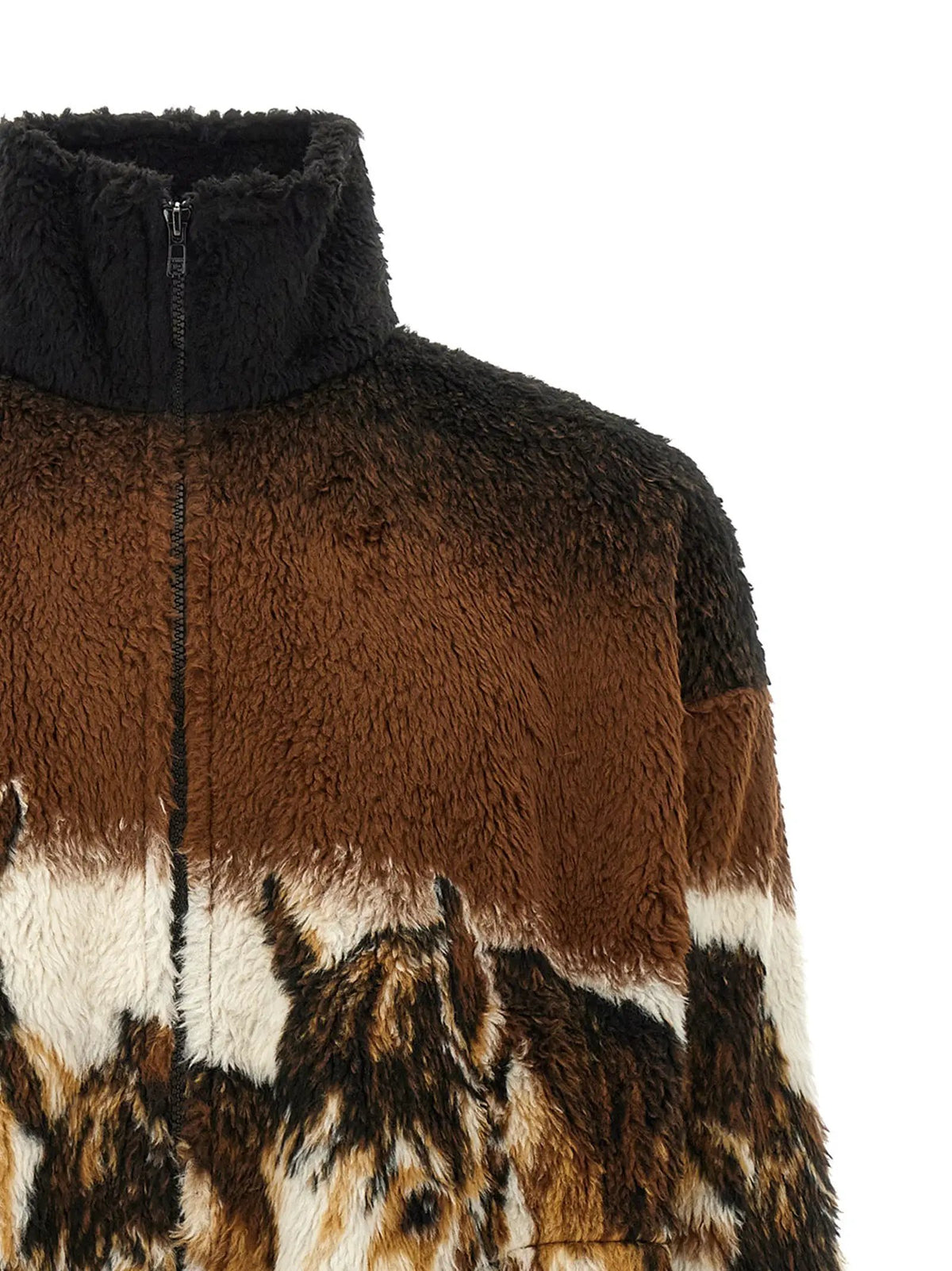 MM6 Maison Margiela Sweatshirt en polyéthylène marron