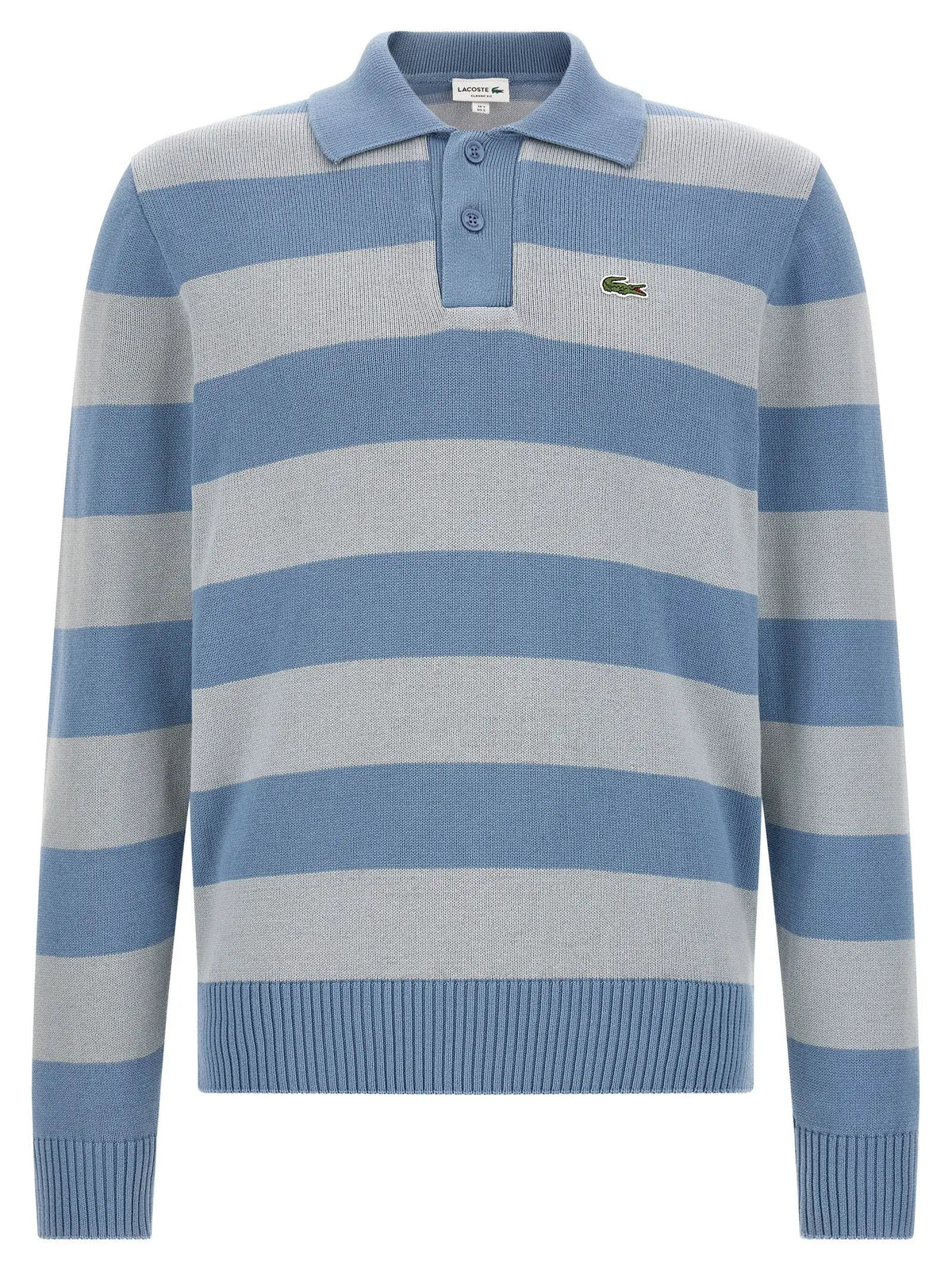 Lacoste Blue Cotton Polo Shirt