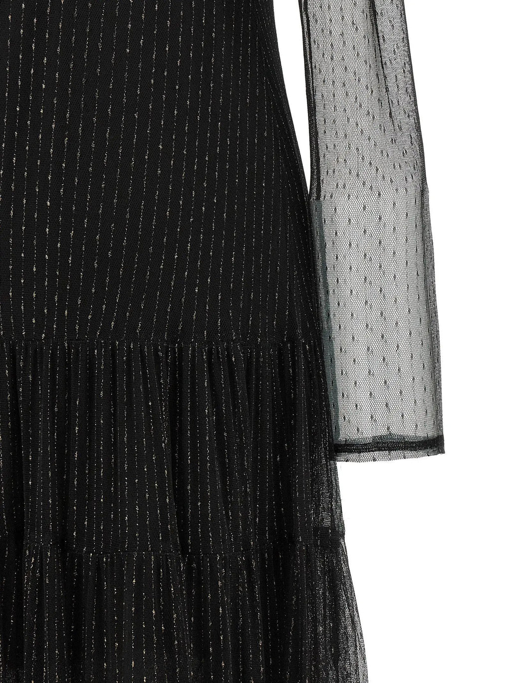 Robe longue Twinset en polyamide noir