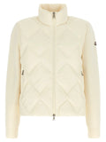 Cardigan Moncler en polyester blanc