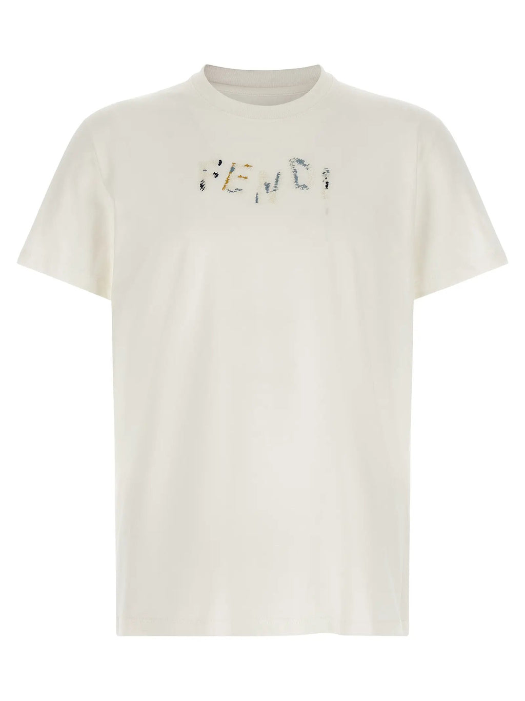 T-shirt Fendi en coton blanc
