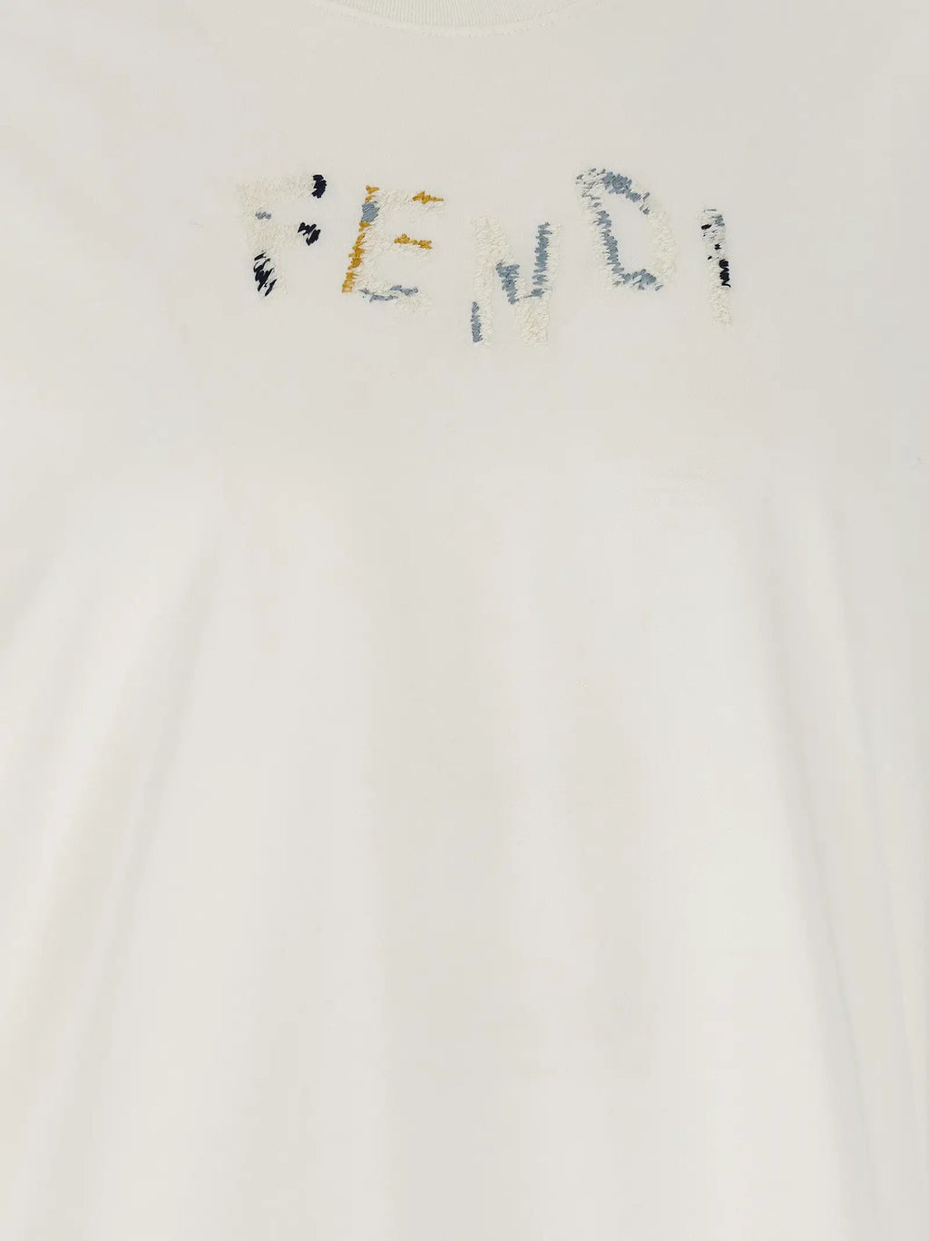 T-shirt Fendi en coton blanc
