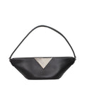 Le sac à main en cuir noir Attico