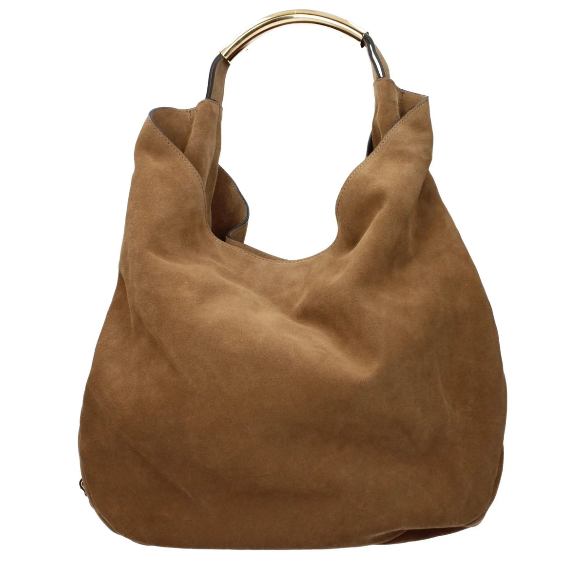 Sac bandoulière Moschino en cuir marron