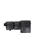 Le sac à dos The Attico en cuir noir