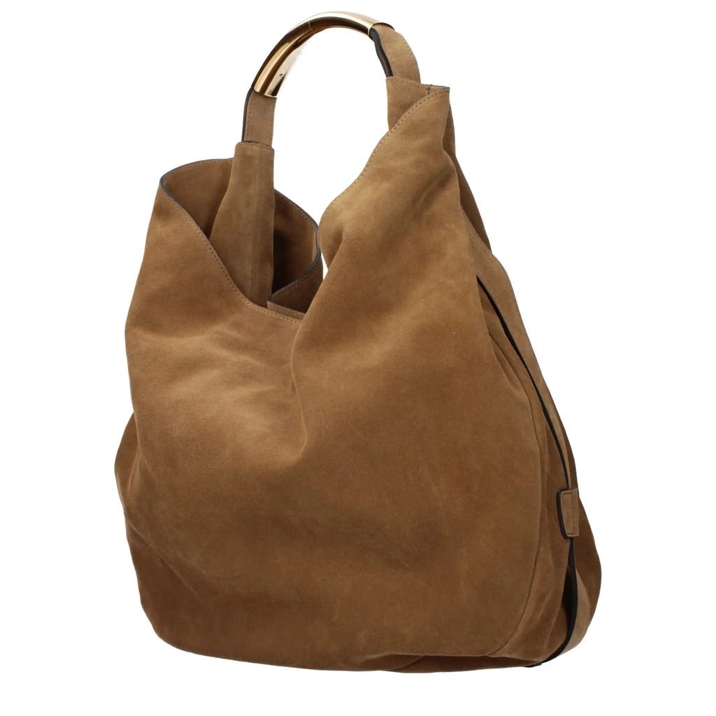 Sac bandoulière Moschino en cuir marron