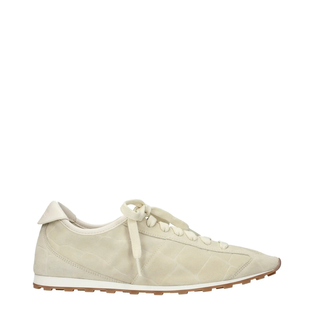 Baskets en cuir beige Jacquemus