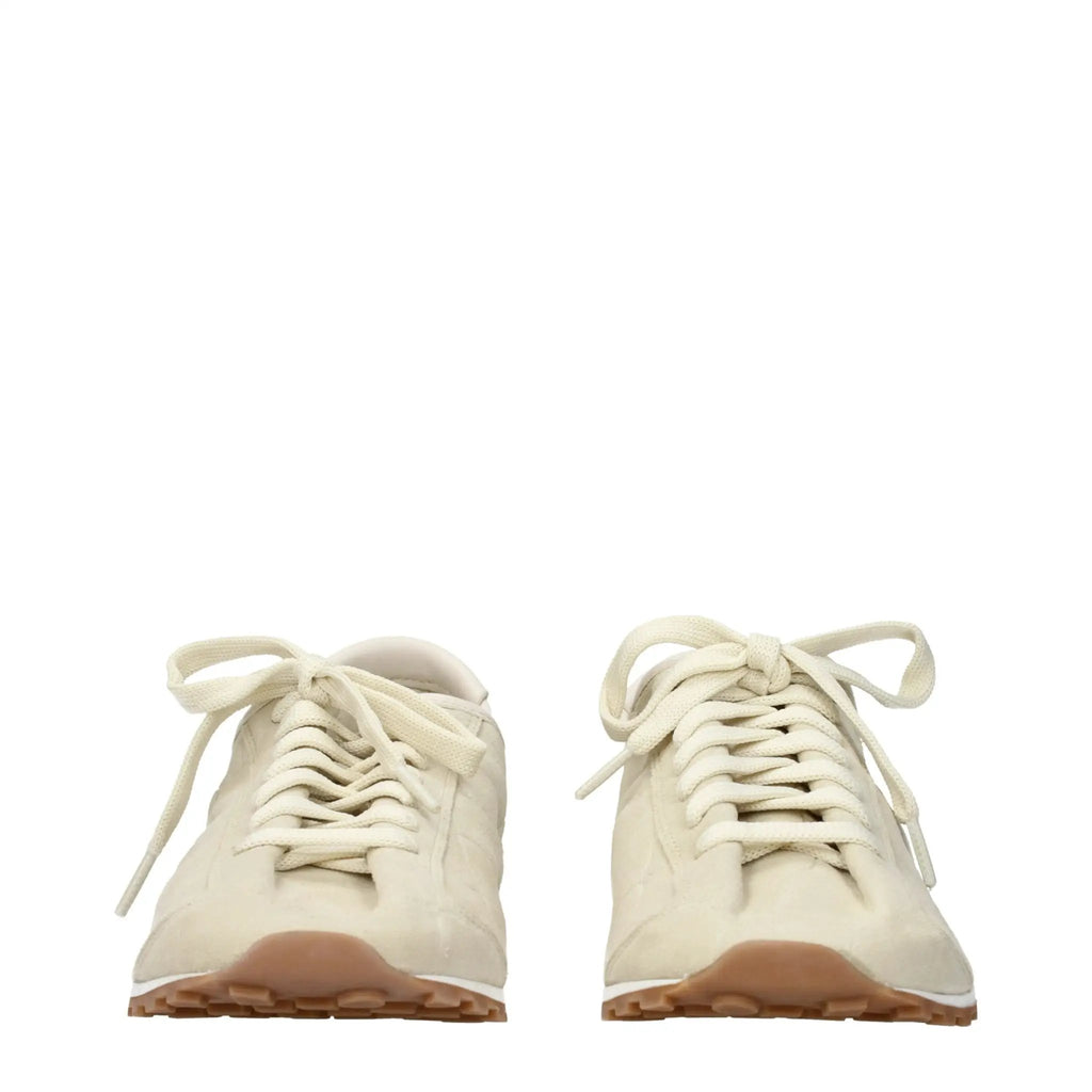 Baskets en cuir beige Jacquemus