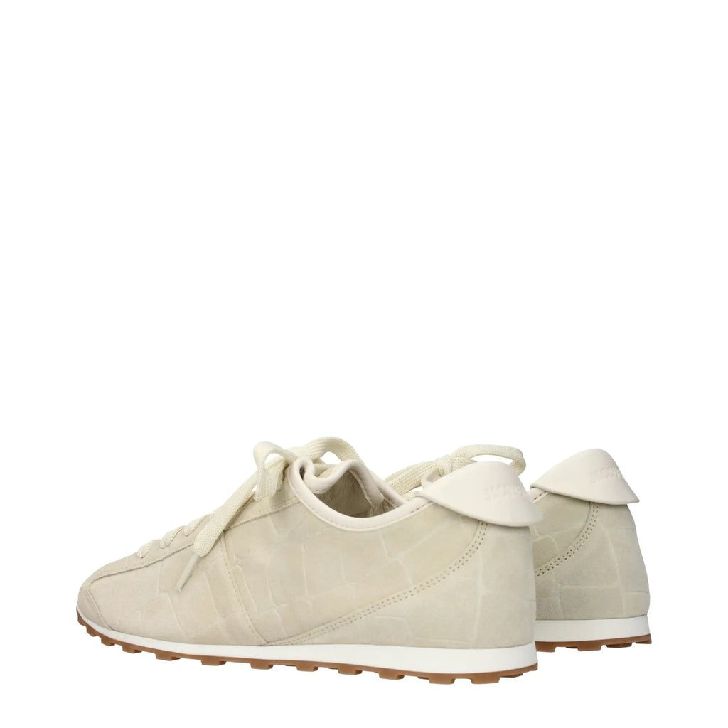 Baskets en cuir beige Jacquemus