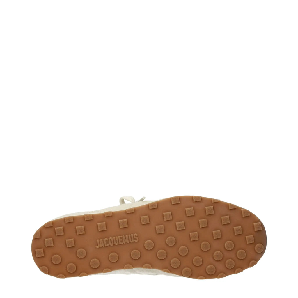 Baskets en cuir beige Jacquemus