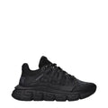 Baskets de sport Versace en tissu noir