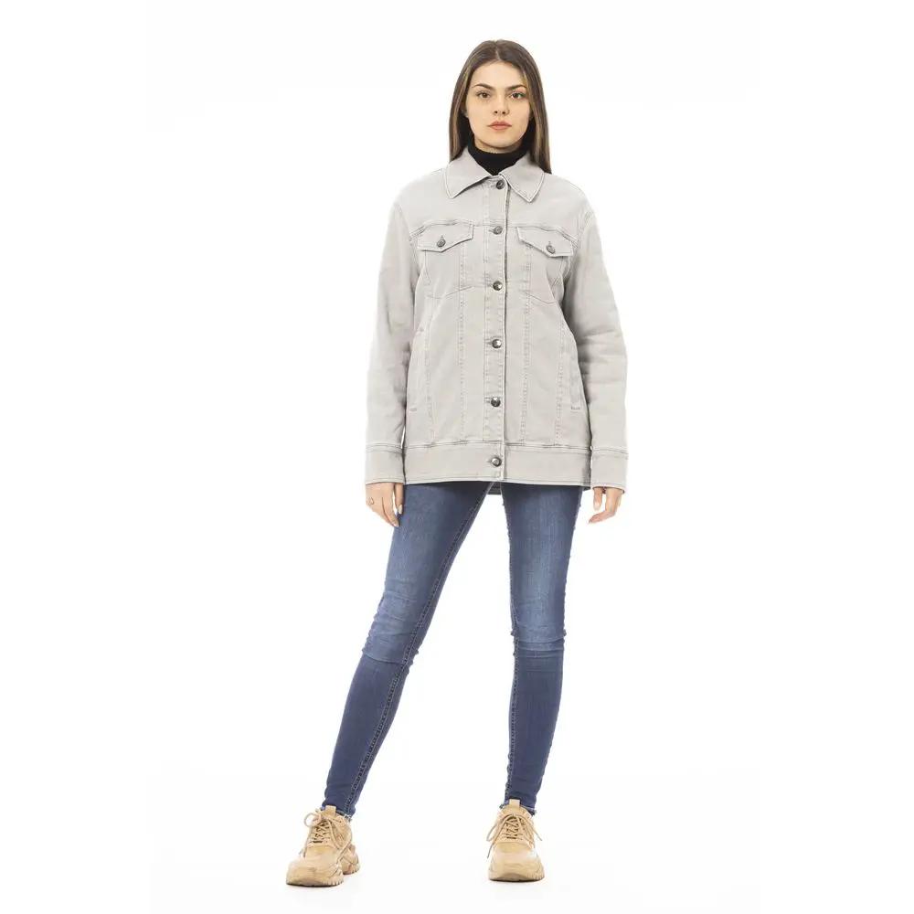 Veste Femme Coton Gris Jacob Cohen